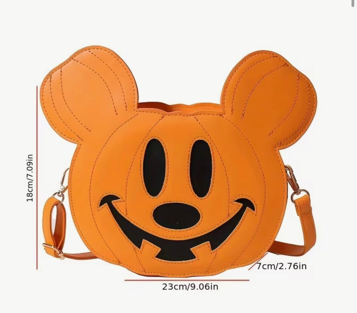 Orange Spooky Cross Body Bag
