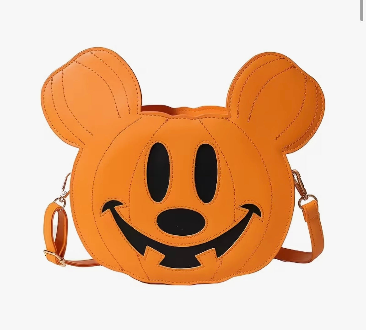Orange Spooky Cross Body Bag