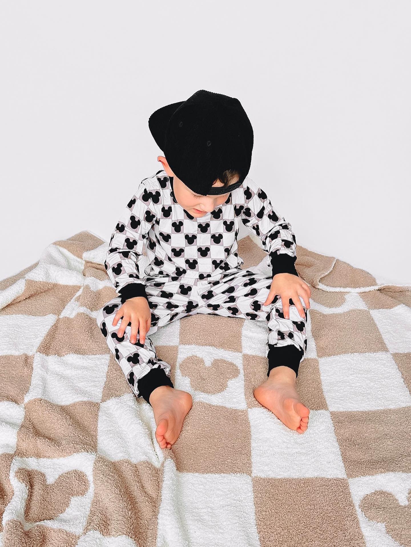 Magical Checkered Bamboo Pjs