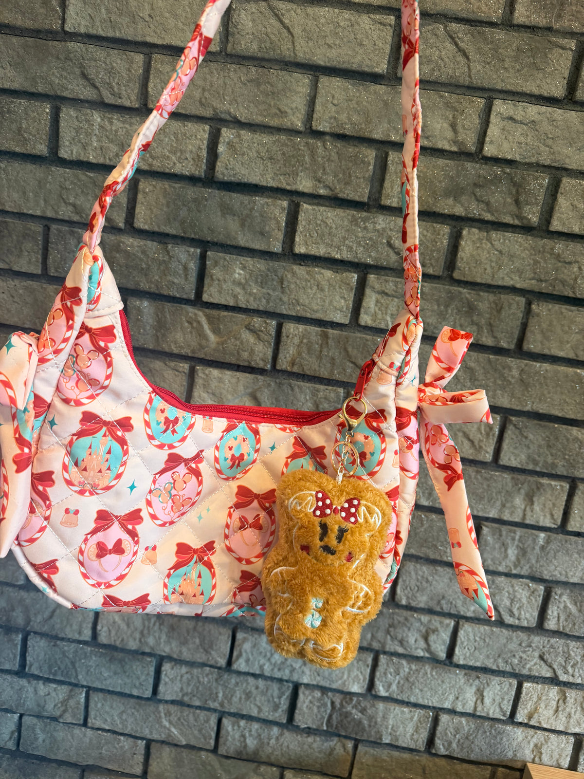 Quilted Christmas ( Bag charm included)