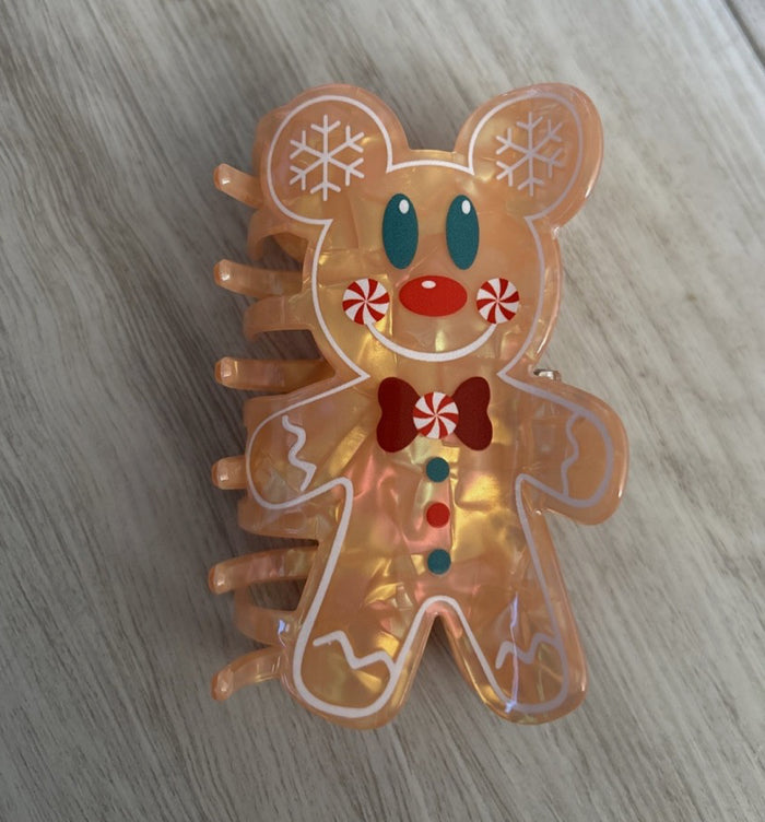 Gingerbread Hair Clip