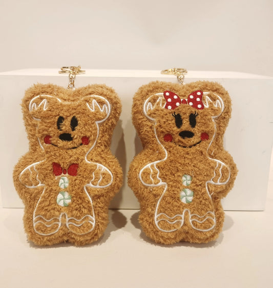 Fluffy Gingerbread Keychain [PRE-ORDER]