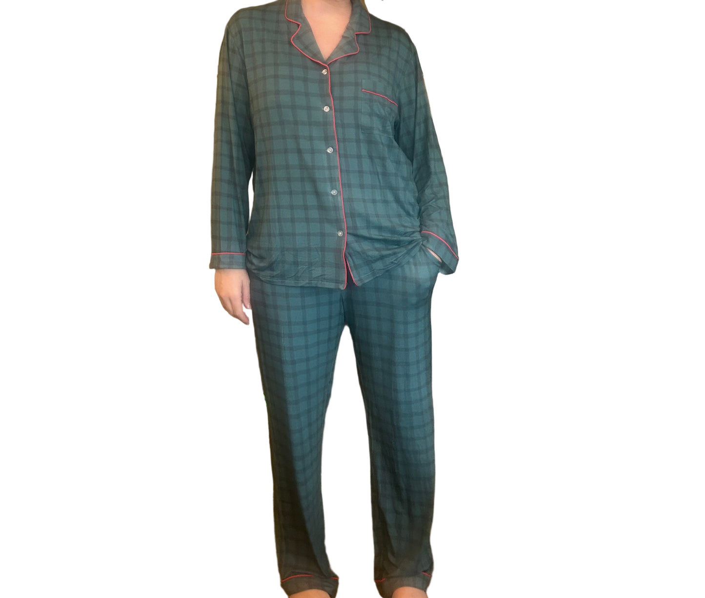 Frosted Forest Adult Button Down Set [ PRE-sale ]