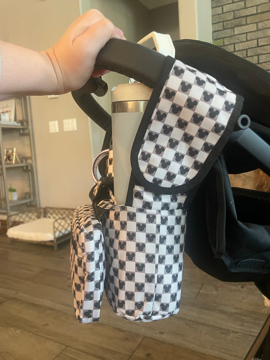 Magical Checkered Stroller Organizer