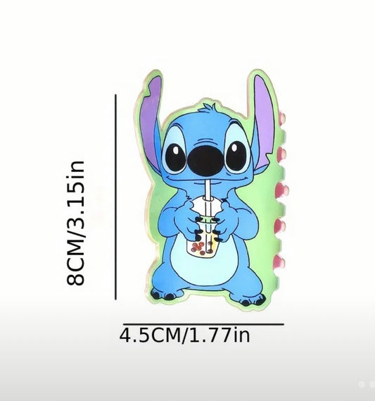 Boba Stitch Claw Clip