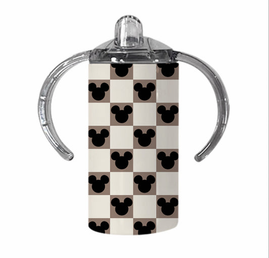 Magical Checkered Insulated  Sippy / Coffee Cup