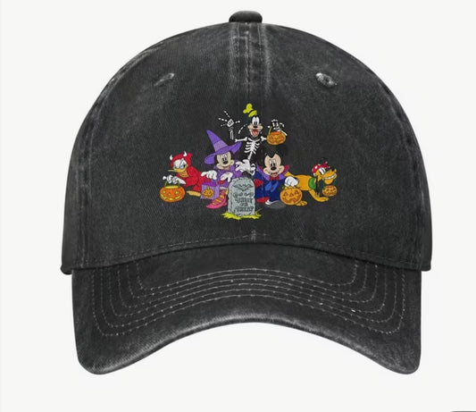 Spooky Vintage Adjustable Hat