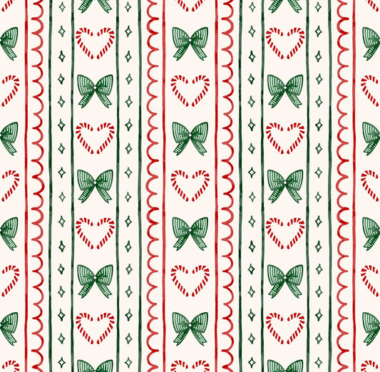 Candy Cane Lane Adult Button Down Set [PRE -ORDER]